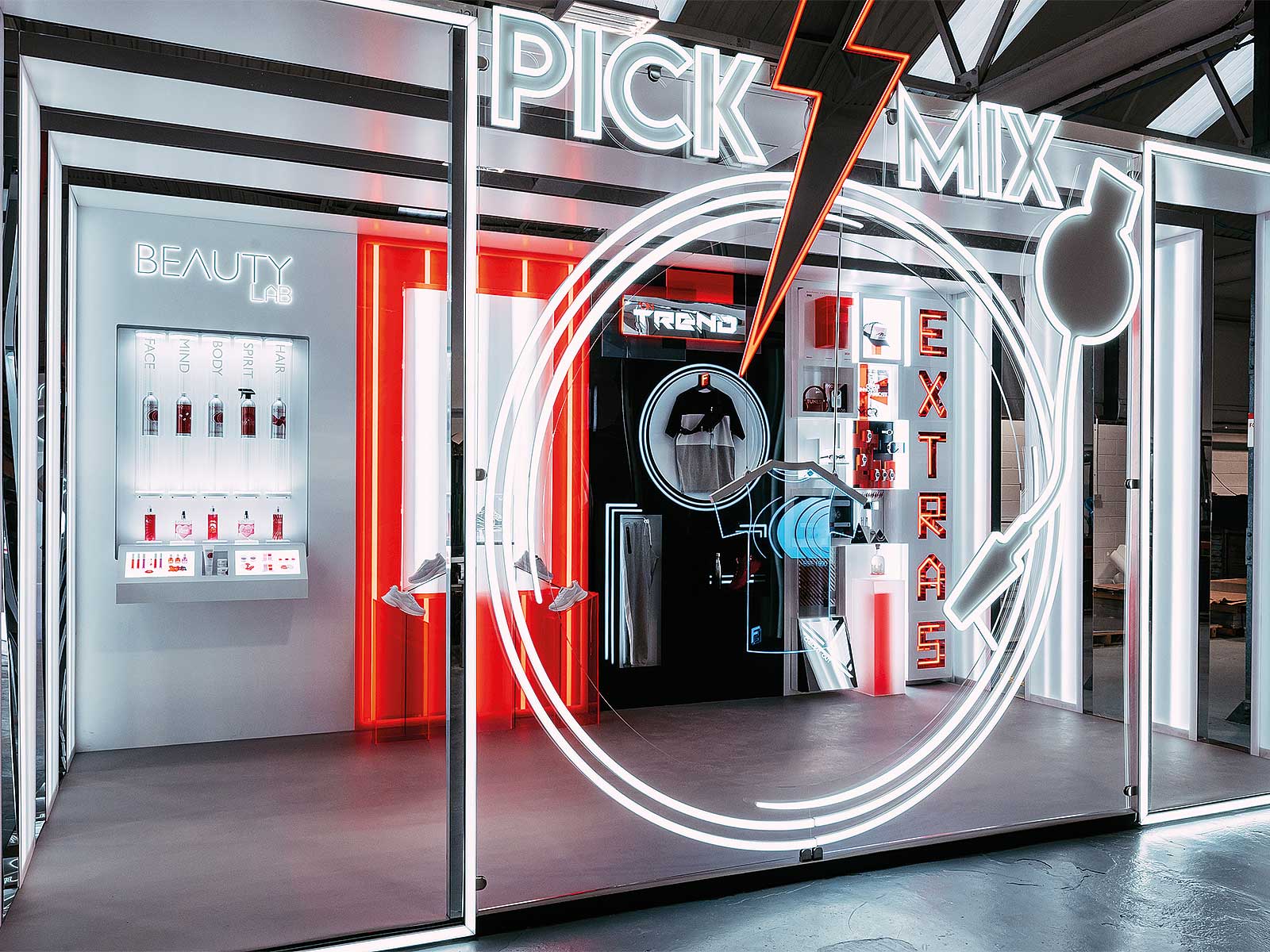Aranżacja wnętrz sklepowych | Projektowanie wnętrz 3A Composites GmbH
