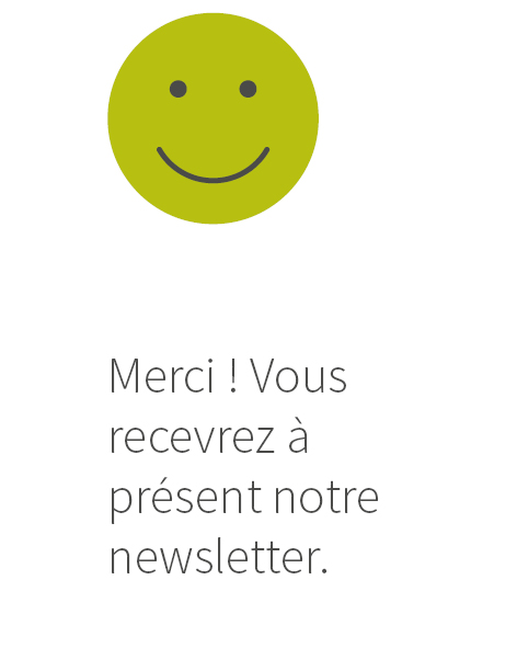 Confirmation du formulaire de la newsletter 3A Composites GmbH